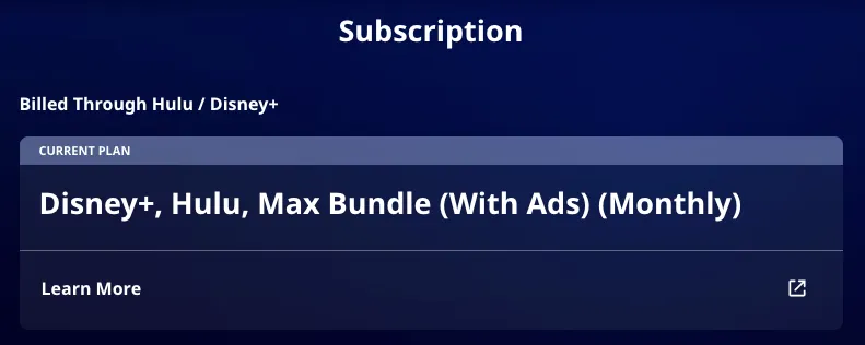 Max Subscription